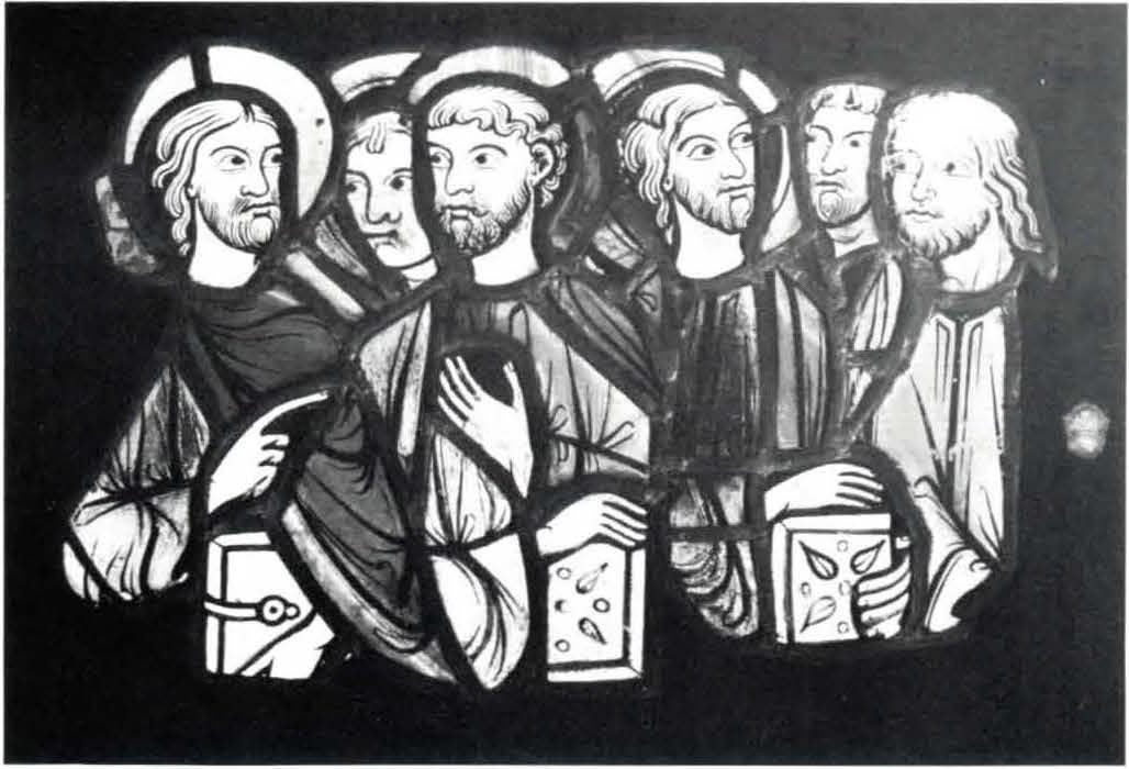 SIX APOSTLES WITH BOOKS