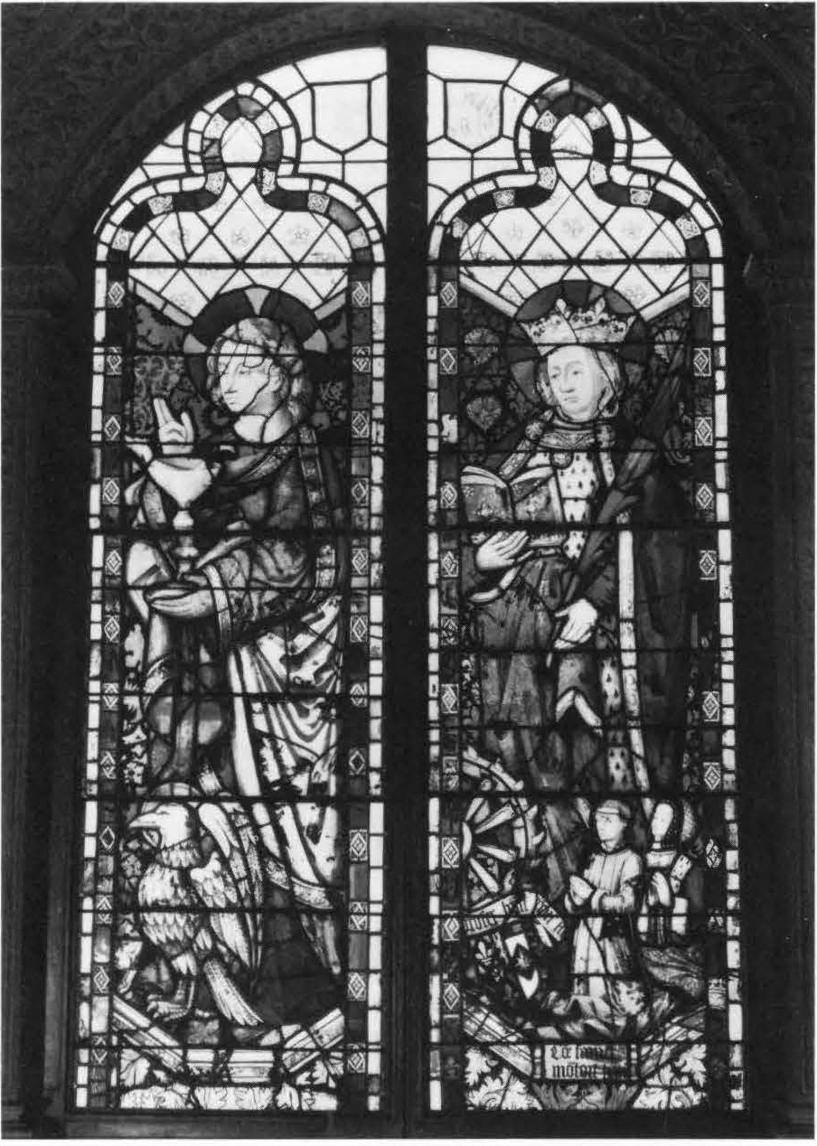 TWO STANDING SAINTS