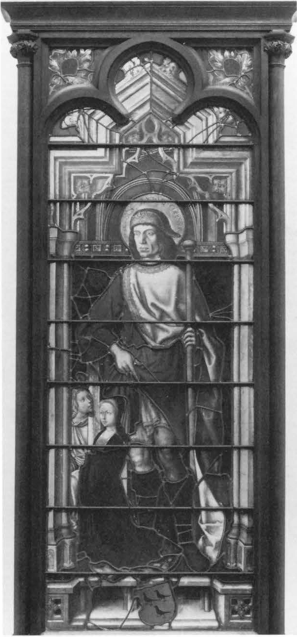 SAINT ROCH WITH A DONOR