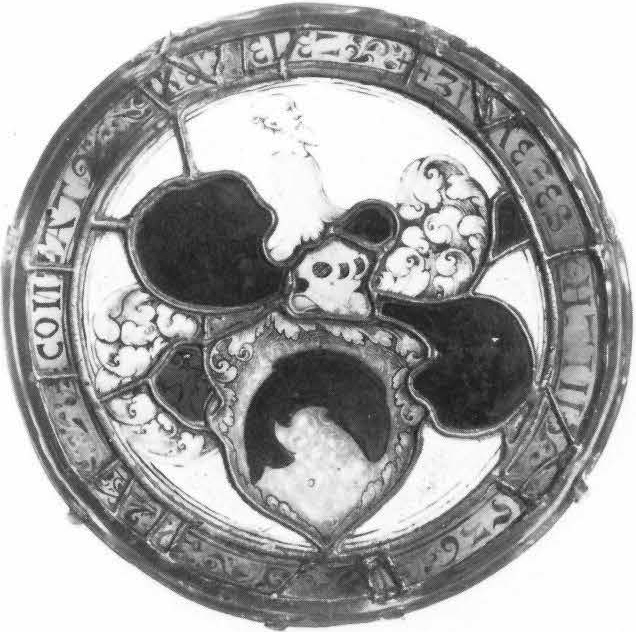 CIRCULAR HERALDIC PANEL