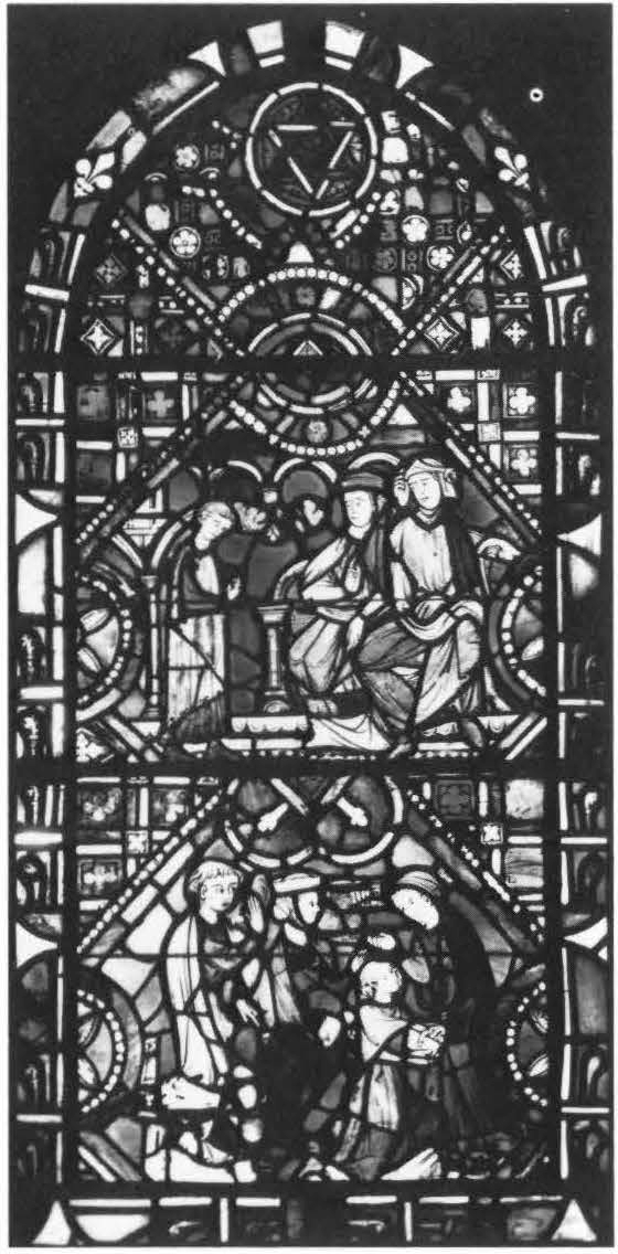 SCENE FROM THE LIFE OF SAINT MARGARET OR SAINT PRIVAT (BOTTOM) AND RECOMPOSED PANELS