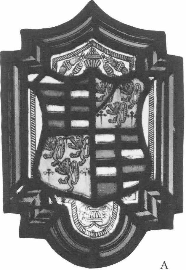 Arms of Barrett of Belhus (? John Barrett D. 1526)