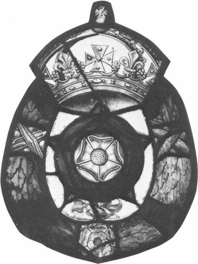 Heraldic Panel with a Tudor Rose