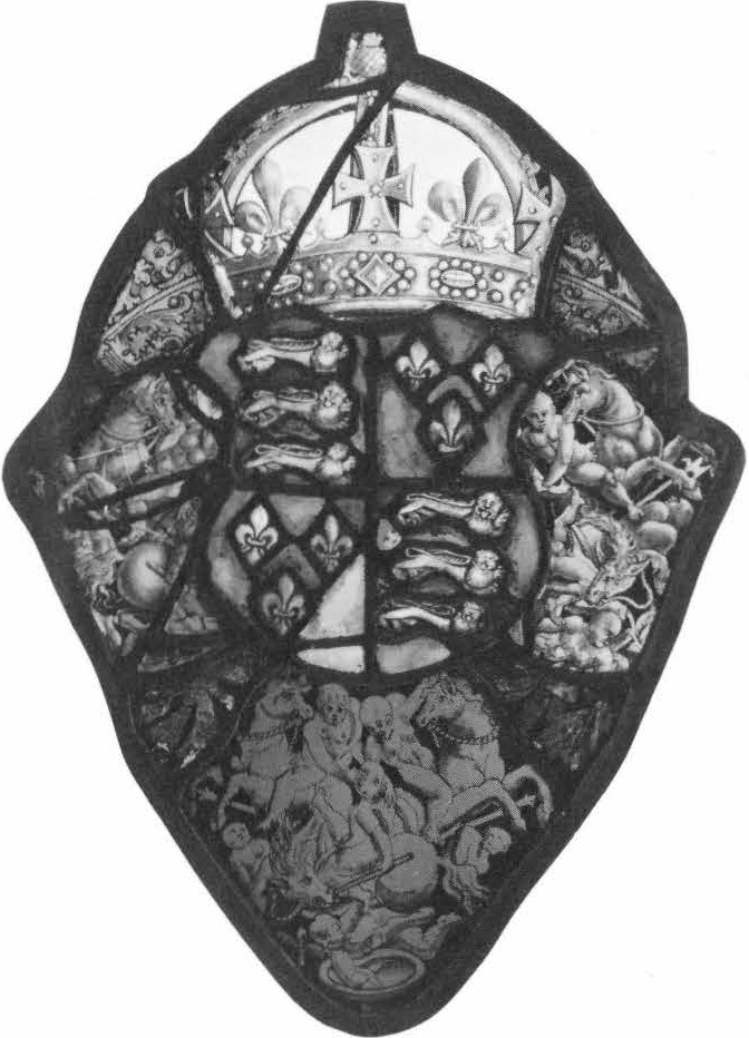 Heraldic Panel: Royal Arms of England