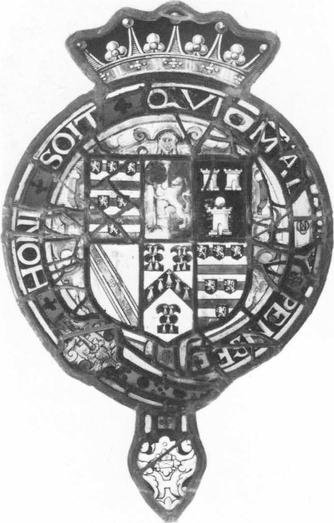 Heraldic Panel: Arms of William Cecil (1521-1598)