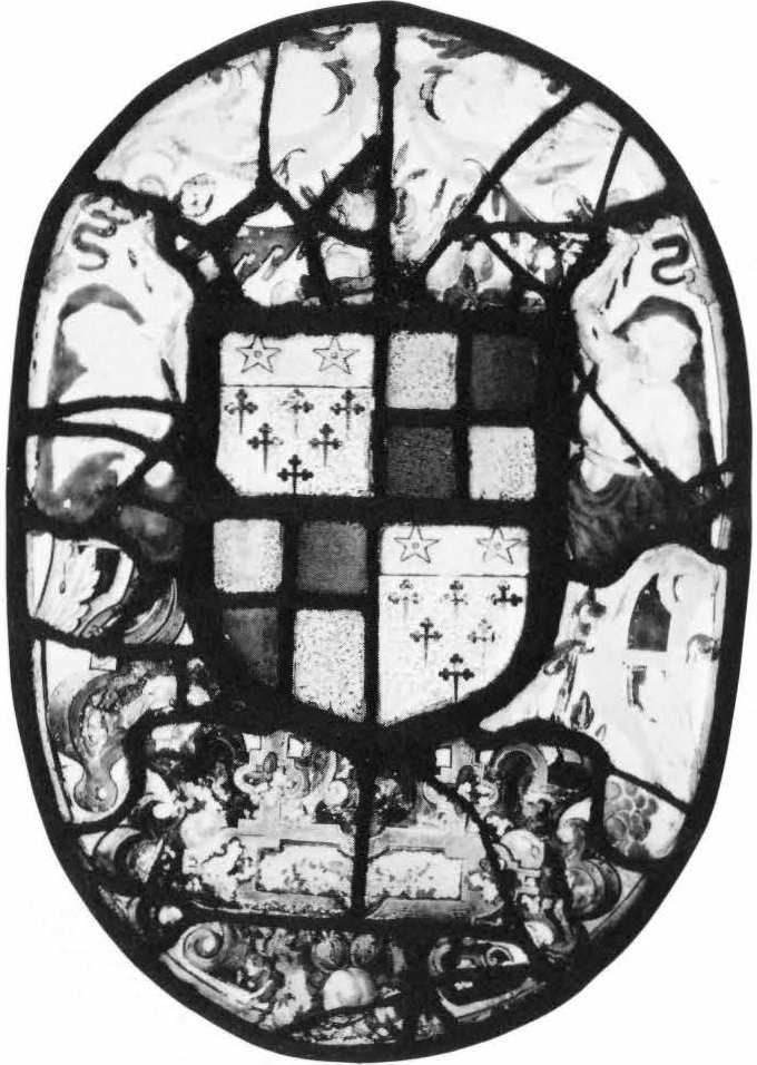 Heraldic Panel: Arms of Edward (Fiennes), Lord Clinton (1512-1584/1585) or Henry, 2Nd Earl of Lincoln (D. 1616)