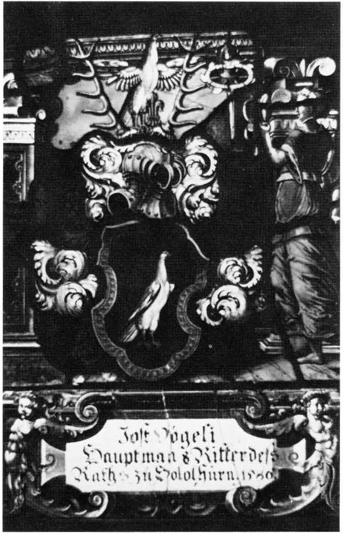Heraldic Panel: Arms of Jost Vogeli