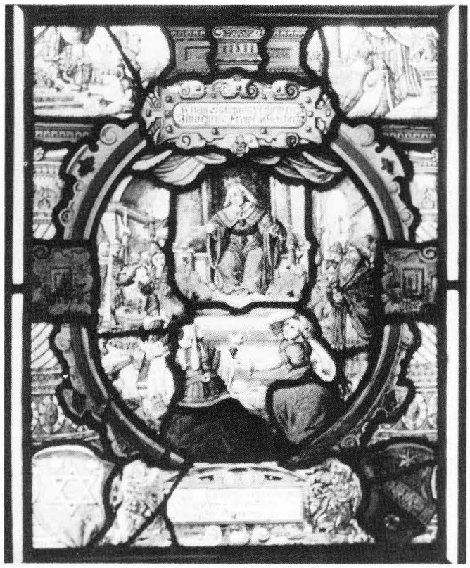 The Judgement of Solomon and Two Shields