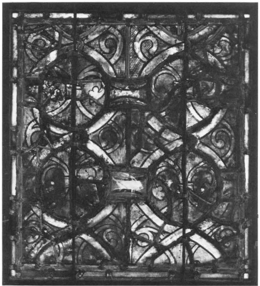 Grisaille Panel with Foliate Design