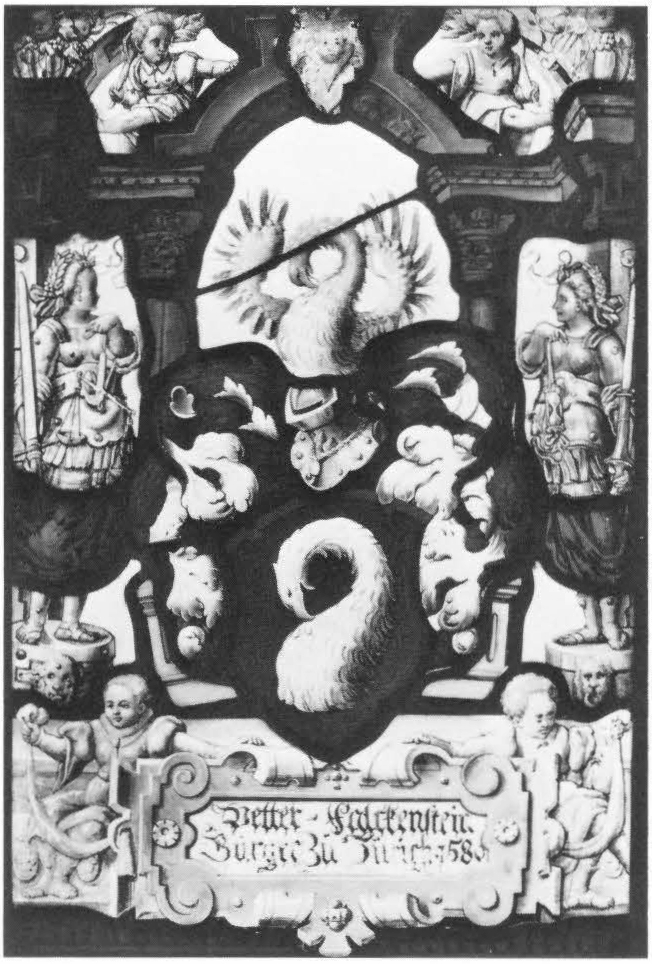 Heraldic Panel with the Arms of Vetter Falckenstein