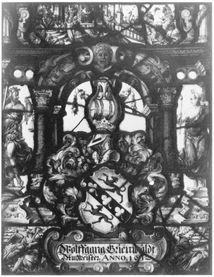 Heraldic Panel with the Arms of Wolffgang Grienwaldt