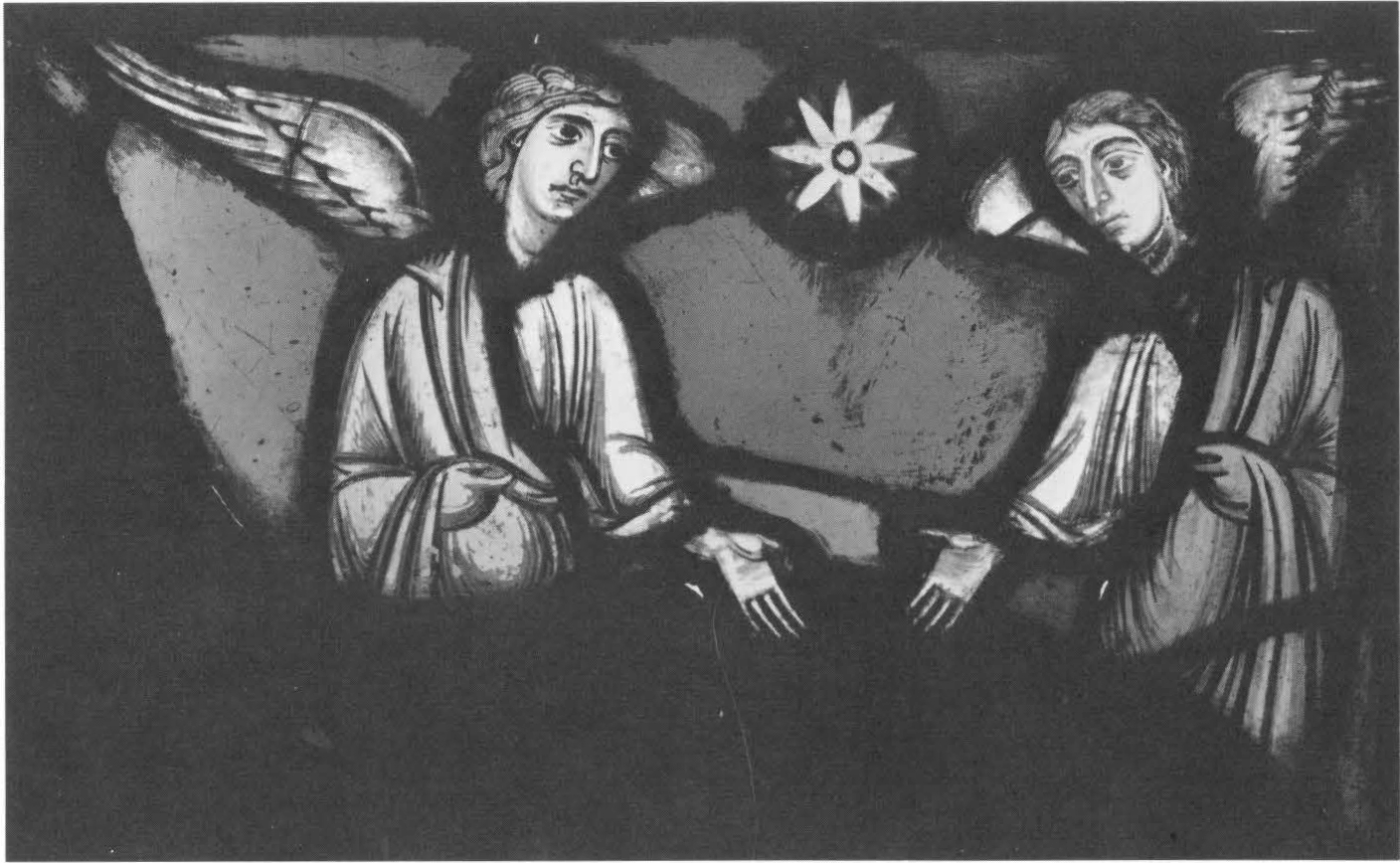 Two Angels At the Nativity of Christ