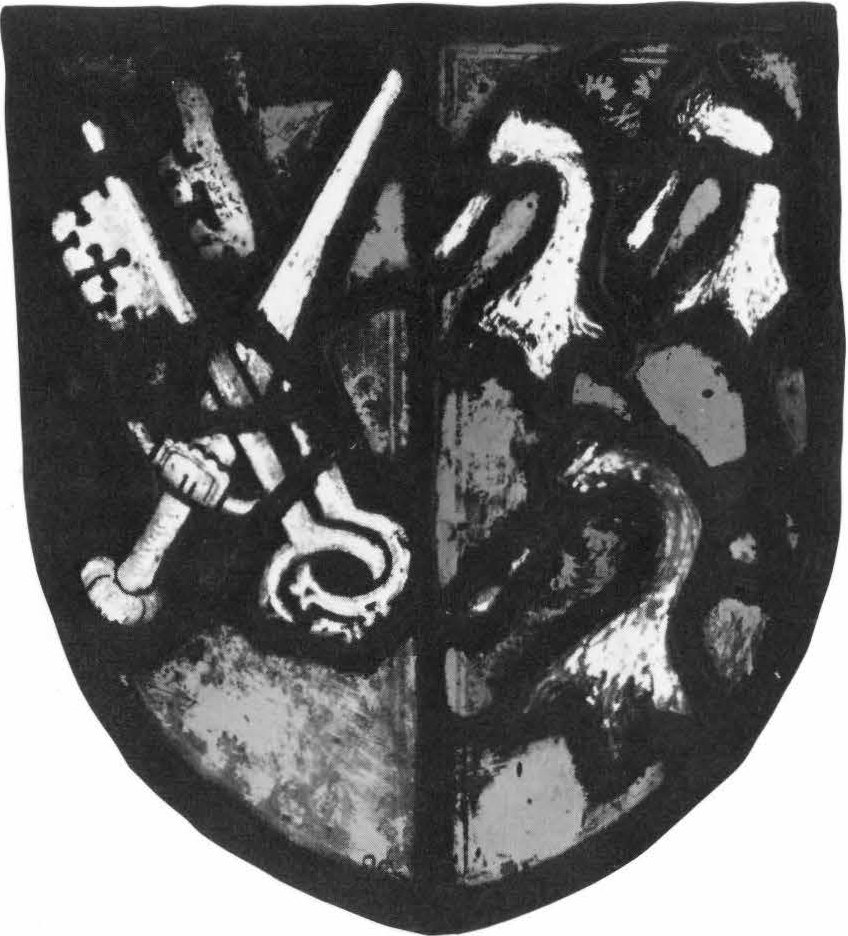 Heraldic Panel: Arms of Edmund Lacy, Bishop of Exeter (1425-1455)