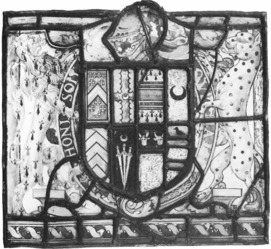Heraldic Panel with the Order of the Garter