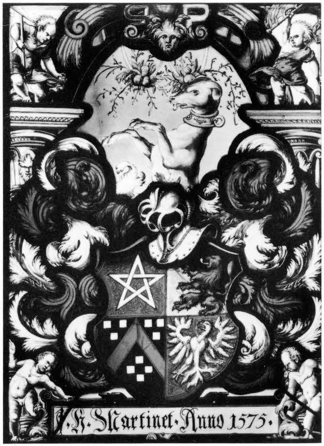 Heraldic Panel of Martinet (?)