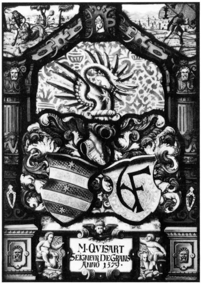 Heraldic Panel with Scenes of Samson