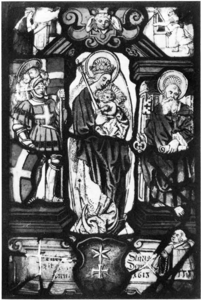 Madonna of the Apocalypse with Saints George and Peter, and Kneeling Donor