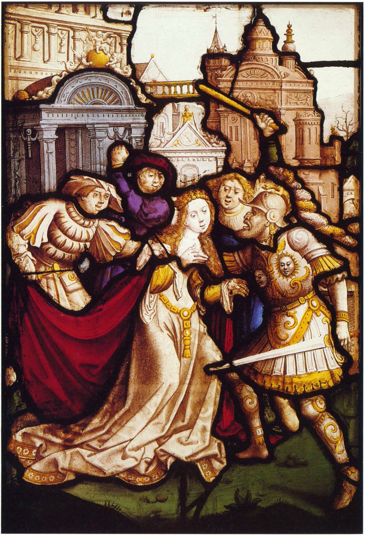 Saint Catherine Seized For Martyrdom