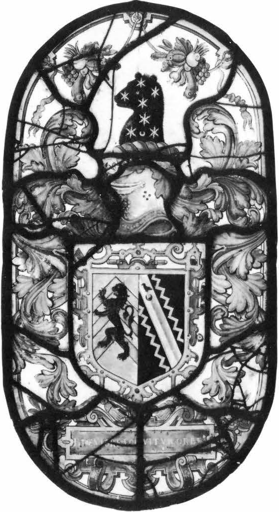 Arms of John Winthrop of Groton (1587-1649) and Thomasine Clopton (D. 1616)