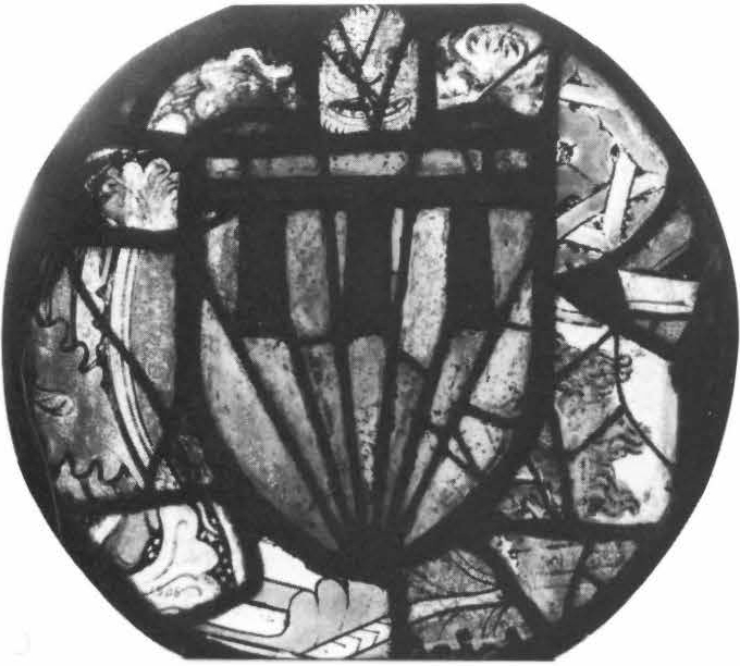Heraldic Panel: Arms of De Bryan, Guy (Between 1319-1349, D. 1390) Or His Son, Guy Jr. (D. 1386)