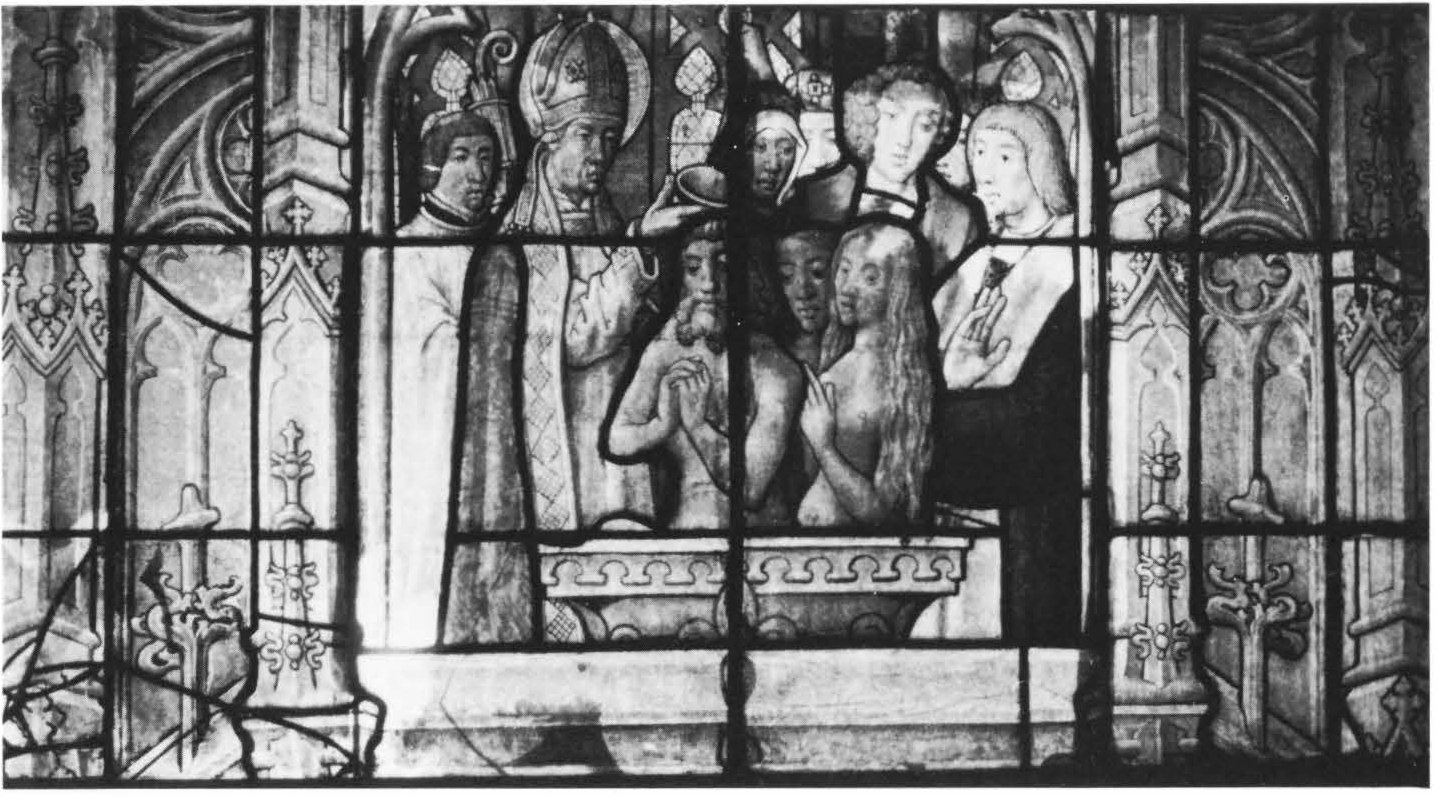 St. Eleutherius of Tournai Baptising Converts