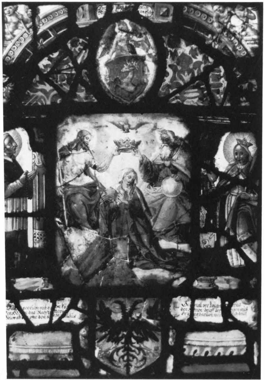 Composite Panel with the Coronation of the Virgin