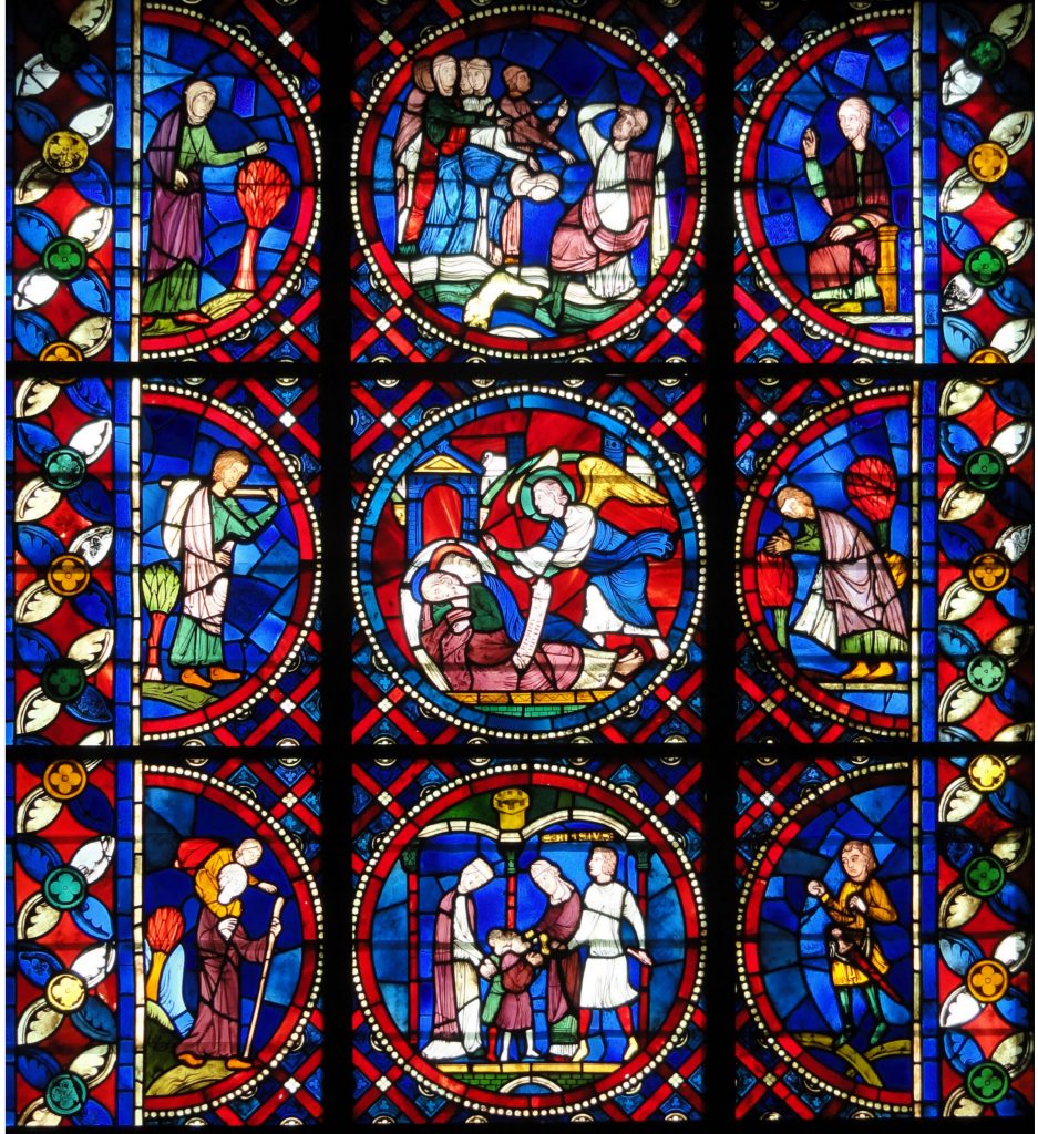Entry 615: Window Made up of Panels from Soissons